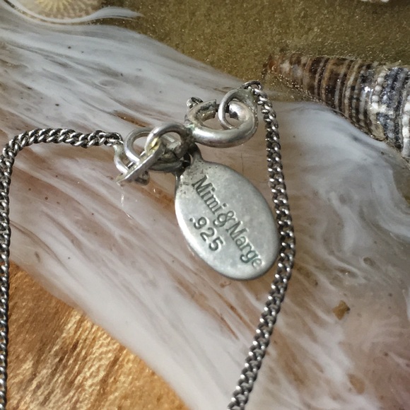 🖤Sterling silver Paw 🐾 necklace by Mimi & Marge - Picture 6 of 11